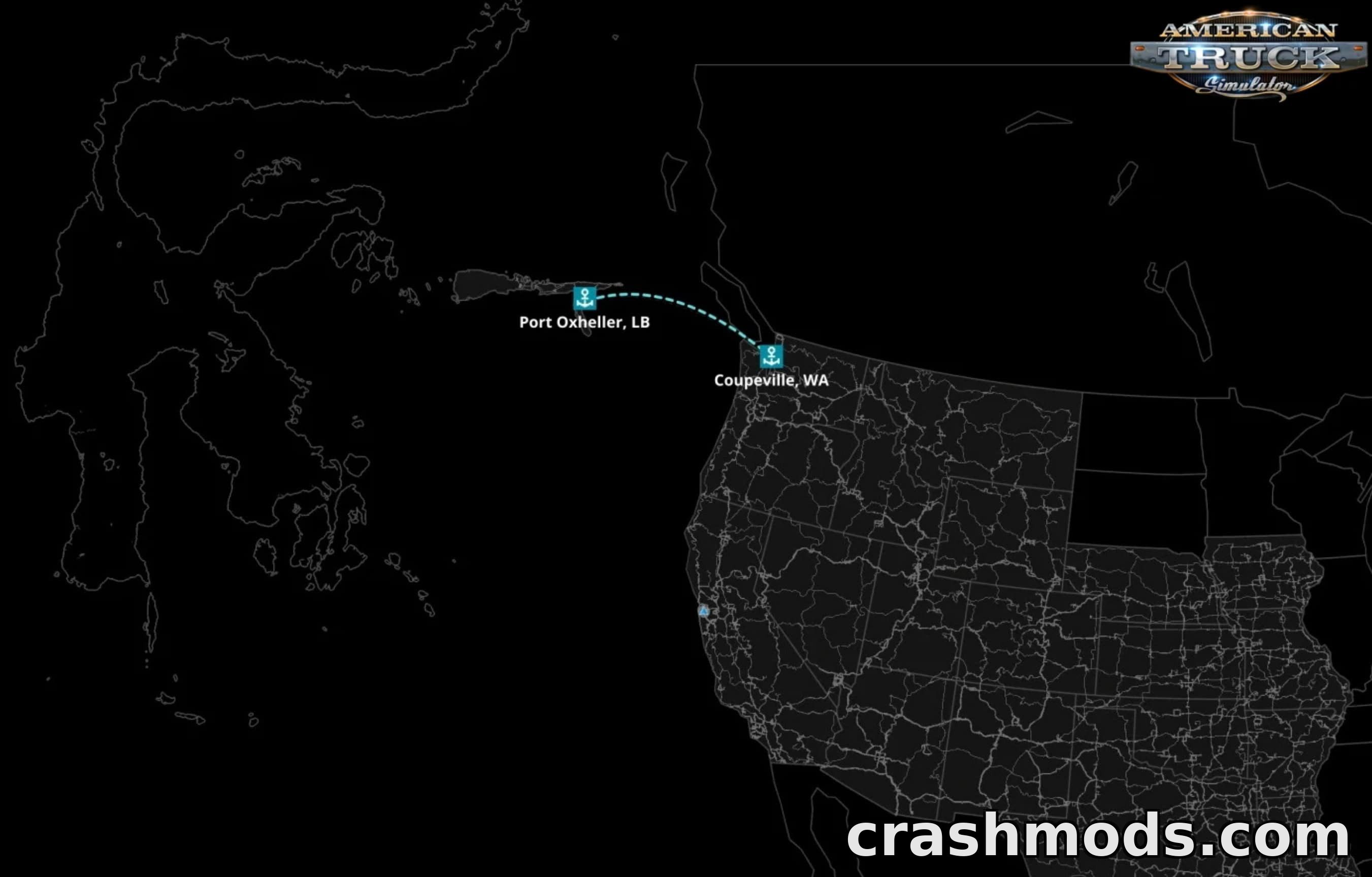 GUOA Base Map Connection – Maritime Link to USA – screenshot 3