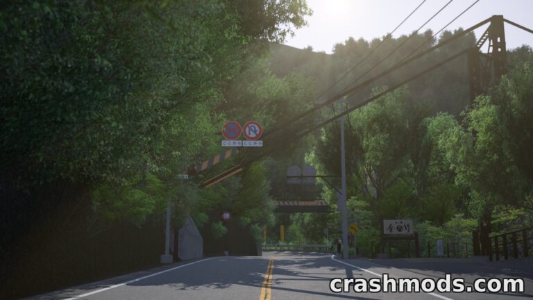 Hakone Ohiradai Touge Upper Course – 90s Drift Spot Assetto Corsa mod screenshot