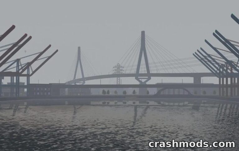 Hamburg by 4r – Realistic Urban Track Demo Experience Assetto Corsa mod screenshot