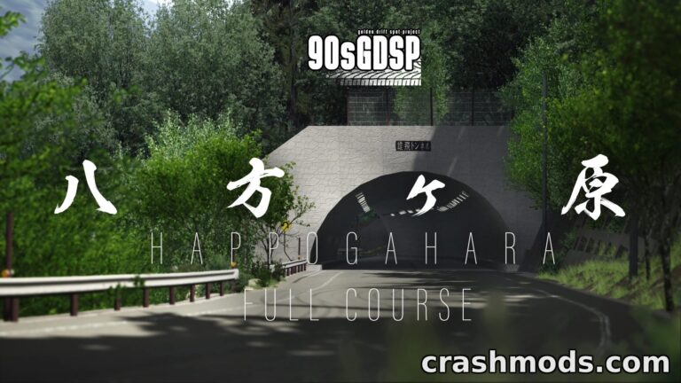 Happogahara – Tochigi Touge with Initial D Layout Assetto Corsa mod screenshot
