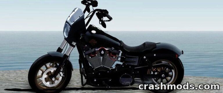 Harley-Davidson FXDLS Dyna Low Rider S – Realistic Custom Bike GTA San Andreas mod screenshot