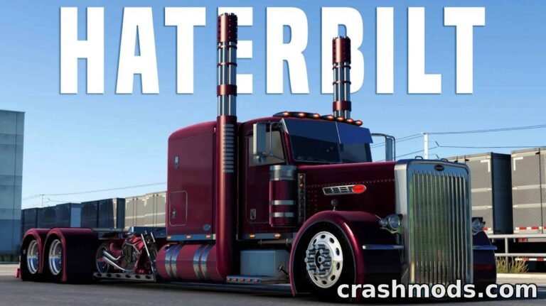 Haterbilt 389 – Custom Peterbilt 389 Standalone Truck American Truck Simulator mod screenshot