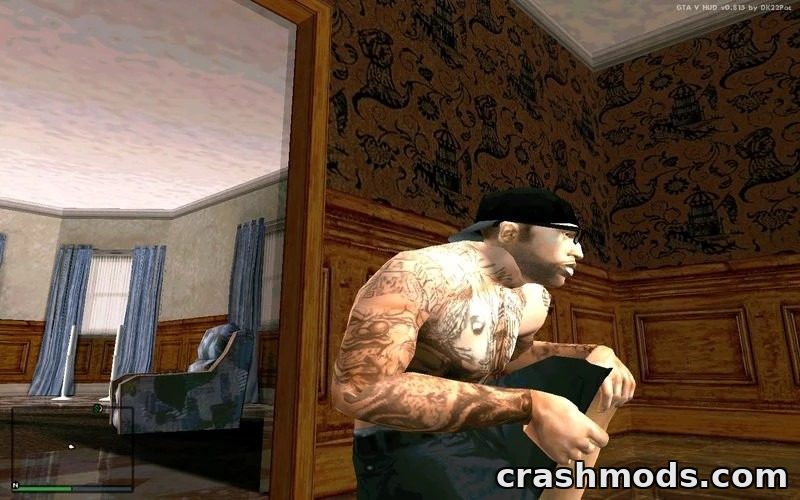 HD Tattoo Pack for CJ – Detailed Body Art – screenshot 3