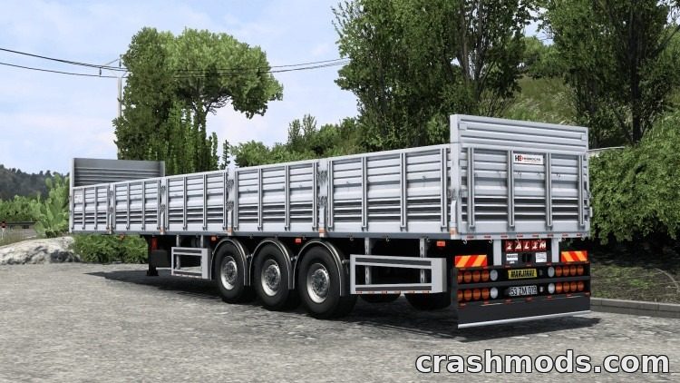 Hidrocan Sal Trailer – LED Lights and Five Cargo Types Euro Truck Simulator 2 mod screenshot