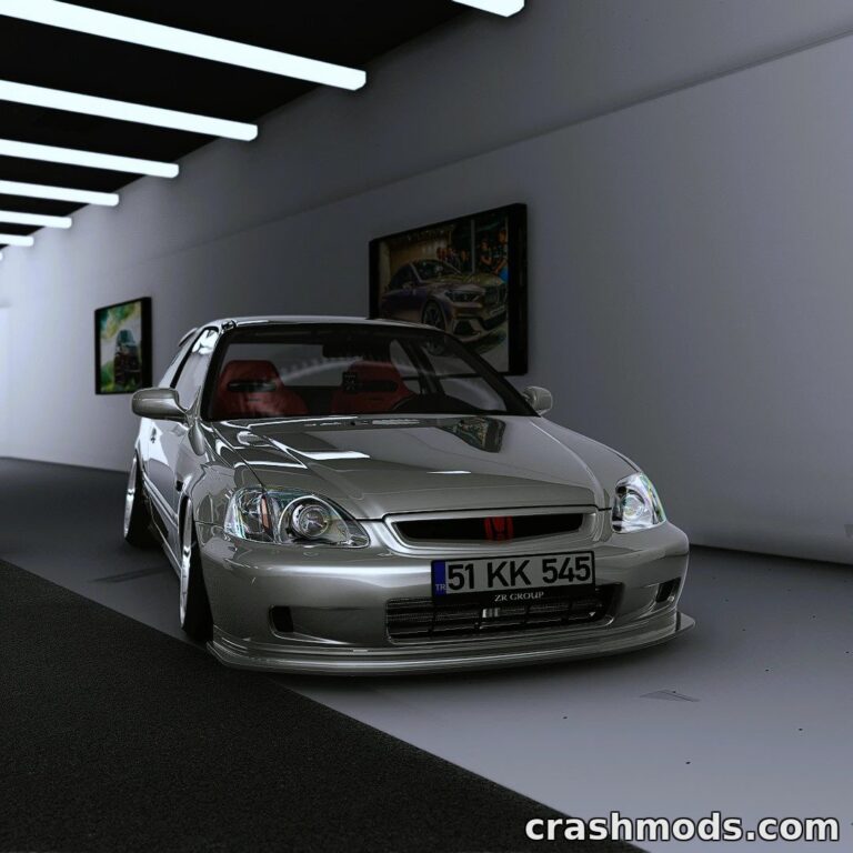 Honda Civic 1.4 İS 1999 – Late-Nineties Civic by ZR Group Assetto Corsa mod screenshot