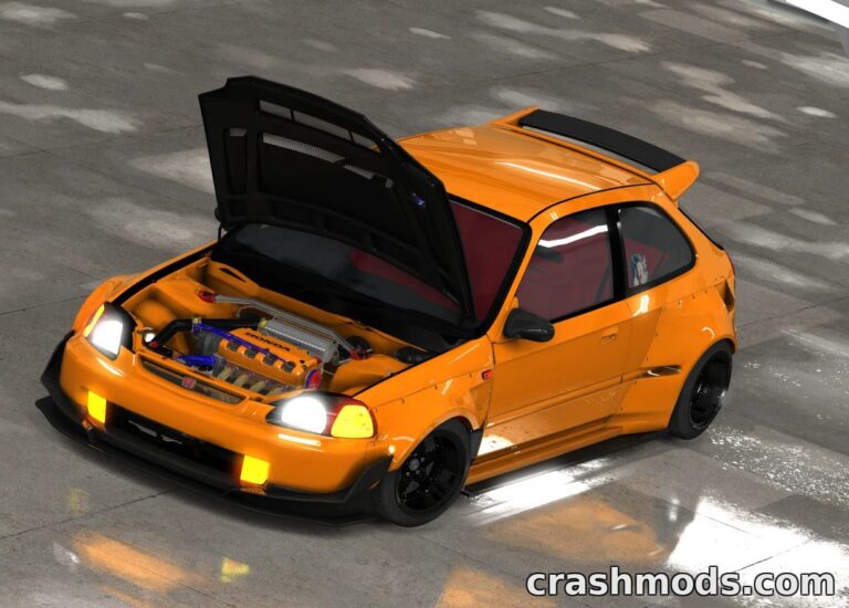 Honda Civic EU3 EK – Compact Honda Street Car Assetto Corsa mod screenshot