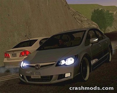 Honda Civic FD – Japanese Compact Sedan GTA San Andreas mod screenshot