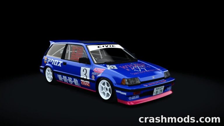 Honda Civic Kanjo Hellspec – Front-Drive Street Racing Hatch Assetto Corsa mod screenshot