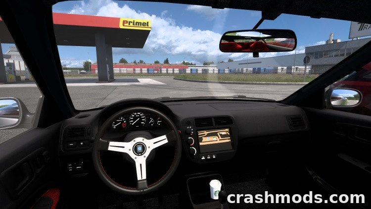 Honda Civic SI – Car with 10 Wheels and Tuning Parts – screenshot 3
