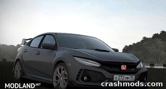 Honda Civic Type R 2018 – Sports Car with Manual Gearbox City Car Driving mod screenshot