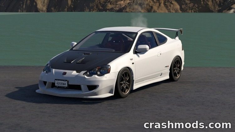 Honda Integra DC5 – JDM Coupe with 20 Configs BeamNG.drive mod screenshot