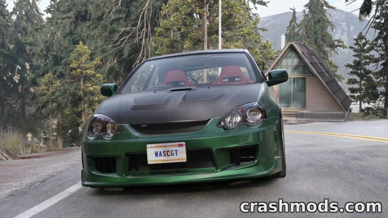 Honda Integra DC5 – Type R and Acura RSX Sports Coupe BeamNG.drive mod screenshot