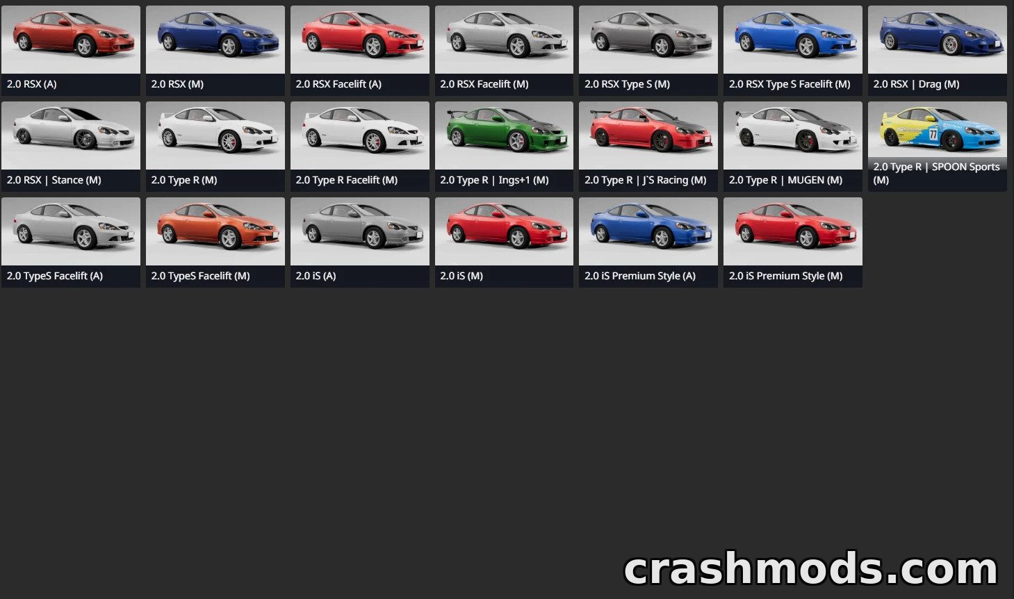 Honda Integra DC5 – Type R and Acura RSX Sports Coupe – screenshot 6