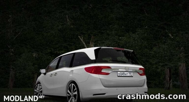 Honda Odyssey Elite 2018 Minivan City Car Driving mod screenshot