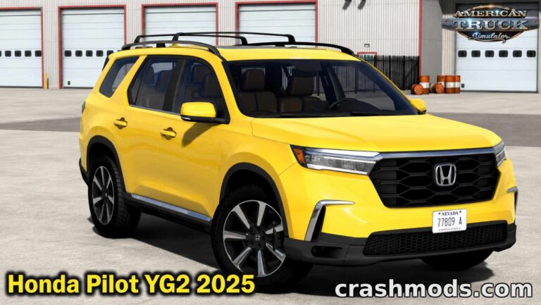 Honda Pilot YG2 2025 – Detailed Interior & Exterior Pack American Truck Simulator mod screenshot
