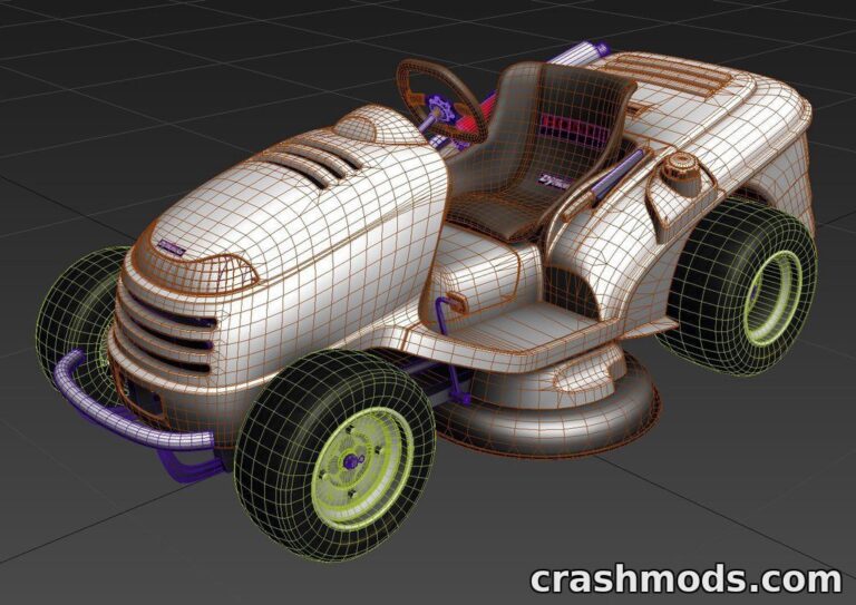 Honda Racing Lawn Mower – Team Dynamics Speed Machine Assetto Corsa mod screenshot