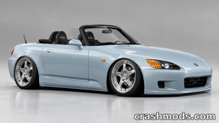 Honda S2000 Coupe – Japanese Sports Car with 16 Builds BeamNG.drive mod screenshot