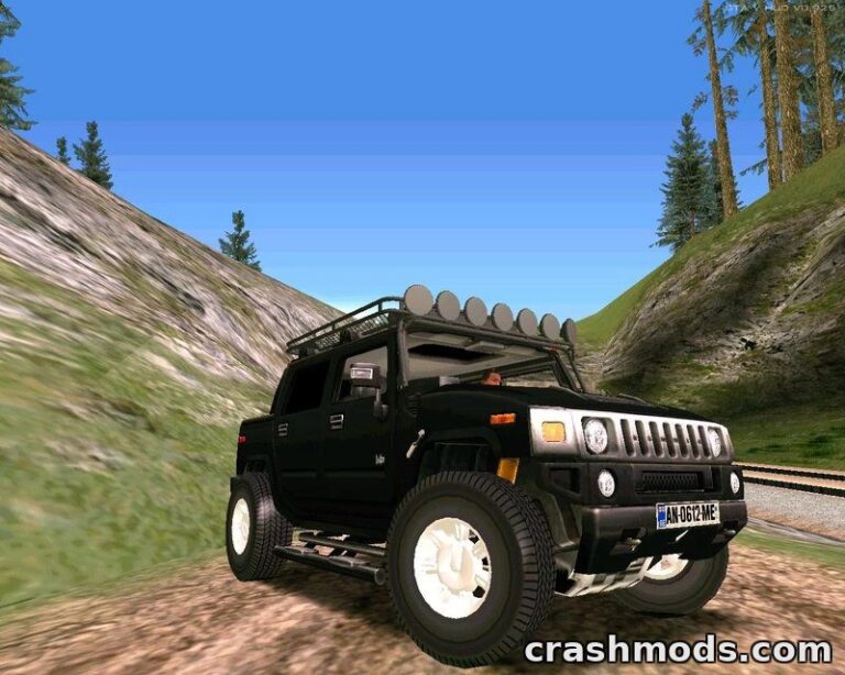 Hummer H2 – Large Off-Road SUV GTA San Andreas mod screenshot