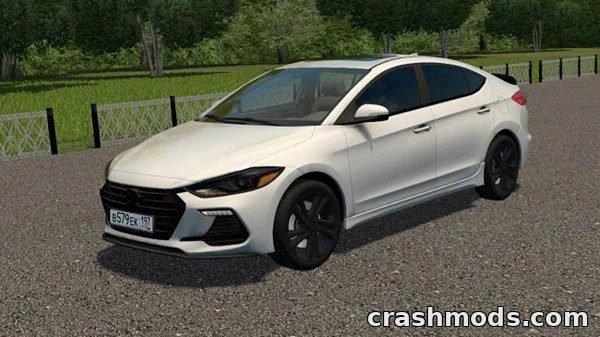 Hyundai Elantra Sport 2017 – 204 hp Front-Drive Car by TJ City Car Driving mod screenshot