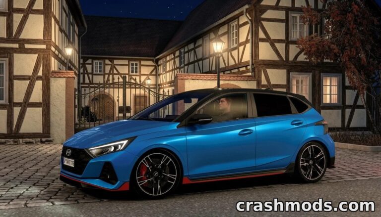 Hyundai I20 2021 – Realistic City Car Experience American Truck Simulator mod screenshot