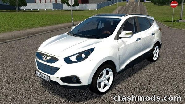 Hyundai ix35 2.0 D 4WD – Compact Crossover with 6-Speed Manual City Car Driving mod screenshot