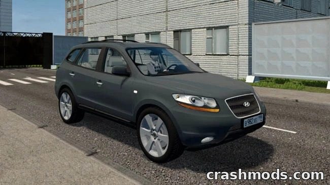 Hyundai Santa Fe 2.4 SUV with Extras City Car Driving mod screenshot