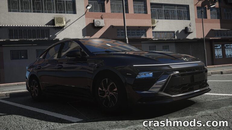 Hyundai Sonata Standard & Smart 2024 – Real-Scale Sedan Assetto Corsa mod screenshot