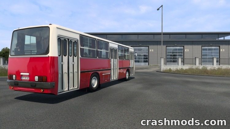 Ikarus 260.37 – Standalone Bus with Passengers and 6 Chassis – screenshot 3