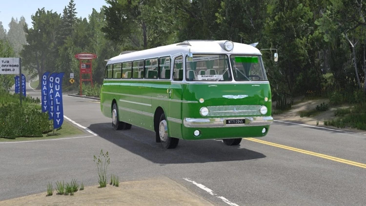Ikarus 55.14 Lux Bus – Classic Hungarian Coach – screenshot 1