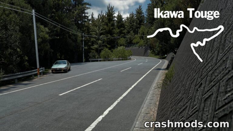 Ikawa Touge – Mountain Pass Track Conversion Assetto Corsa EVO mod screenshot