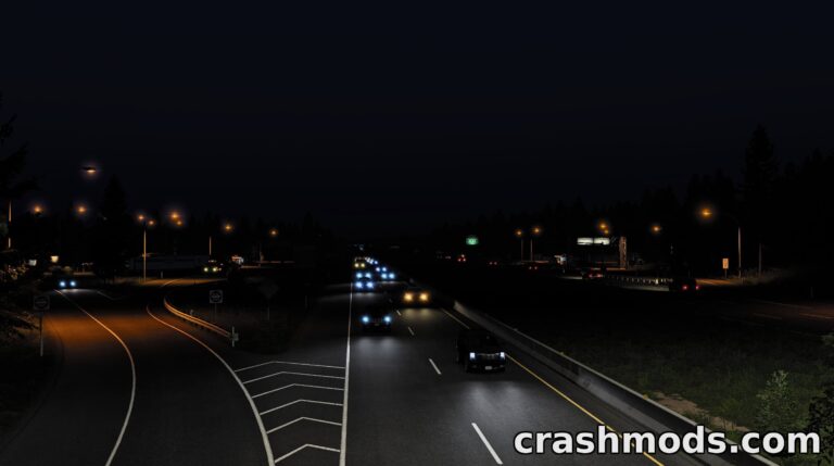 Immersive Traffic – Realistic AI and Density Pack American Truck Simulator mod screenshot