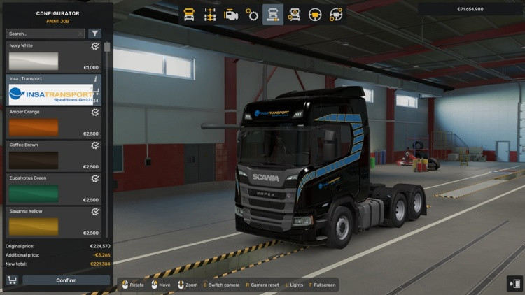 Insa-Transport Combo Skinpack – Livery for Trucks and Trailers – screenshot 3