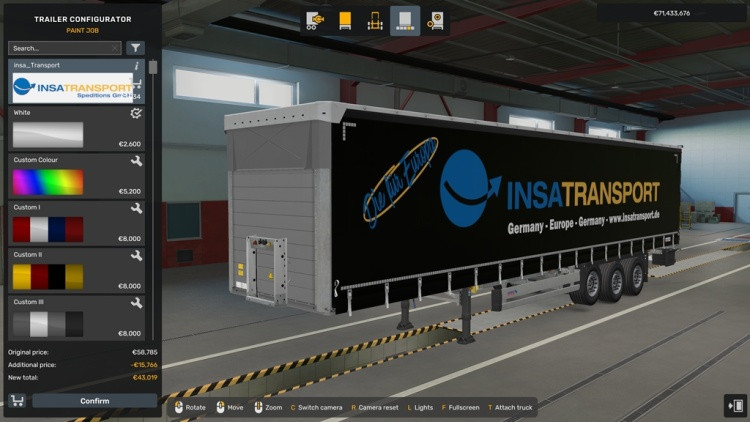 Insa-Transport Combo Skinpack – Livery for Trucks and Trailers – screenshot 4