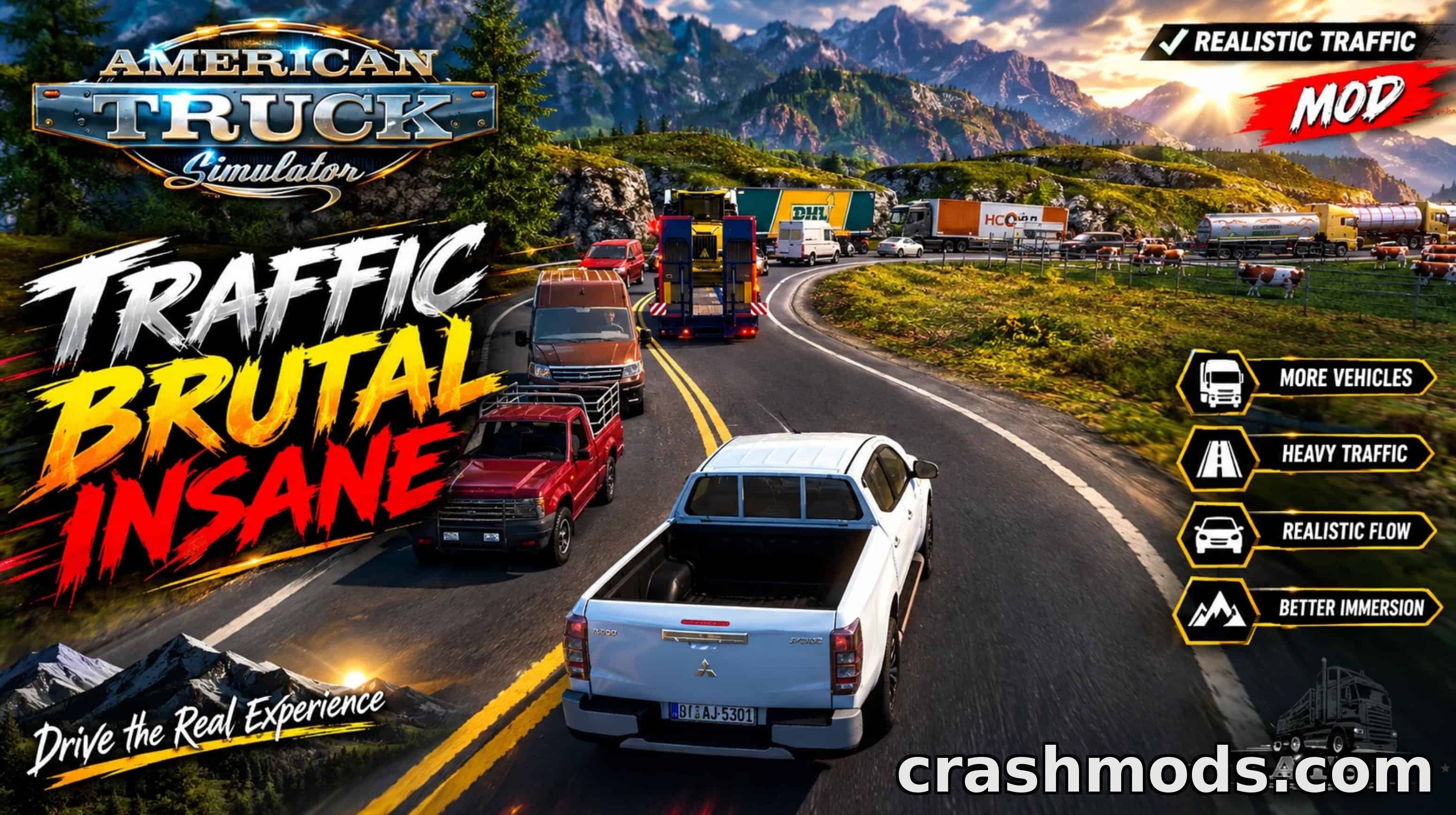 Insane AI Traffic Experience – Dense Road Traffic – screenshot 2
