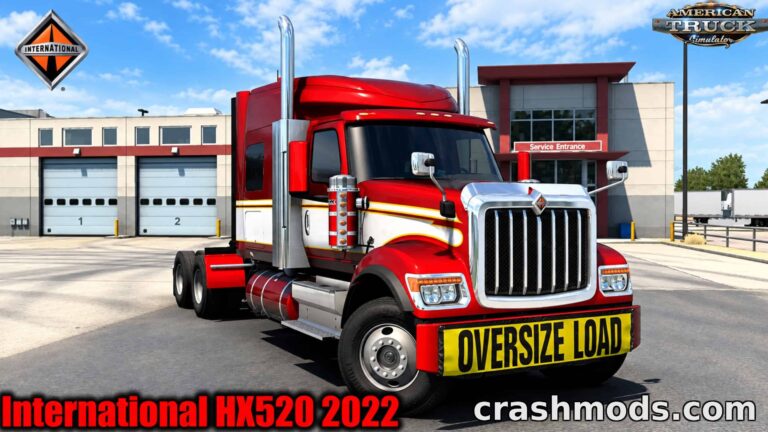 International HX520 2022 – Standalone Heavy Truck American Truck Simulator mod screenshot
