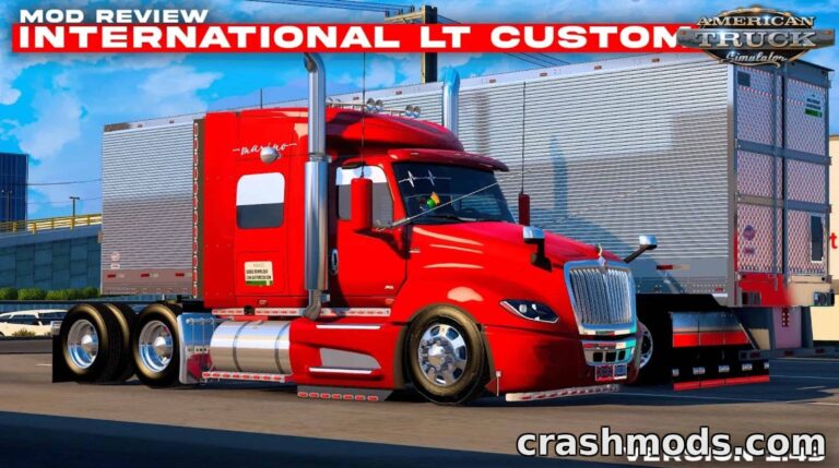International LT Custom Mexa – Stand-Alone Truck American Truck Simulator mod screenshot