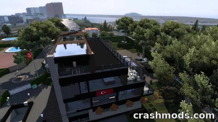 Istanbul Mansion – Custom Location with Detailed Interiors Euro Truck Simulator 2 mod screenshot