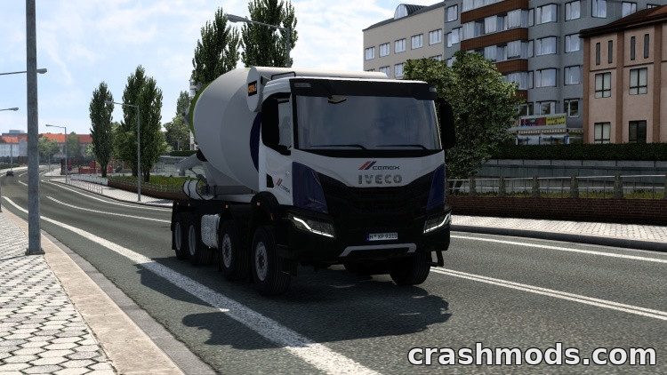 Iveco T-Way – Truck with Dumper, Mixer and Mobile Crane Chassis – screenshot 2