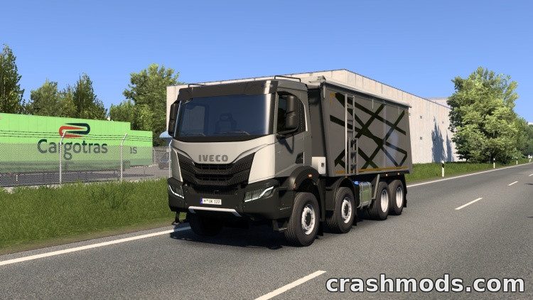 Iveco T-Way – Truck with Dumper, Mixer and Mobile Crane Chassis – screenshot 3