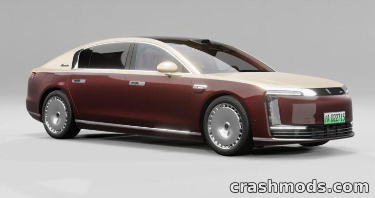 JAC S800 – Modern Chinese Car with Opening Parts BeamNG.drive mod screenshot