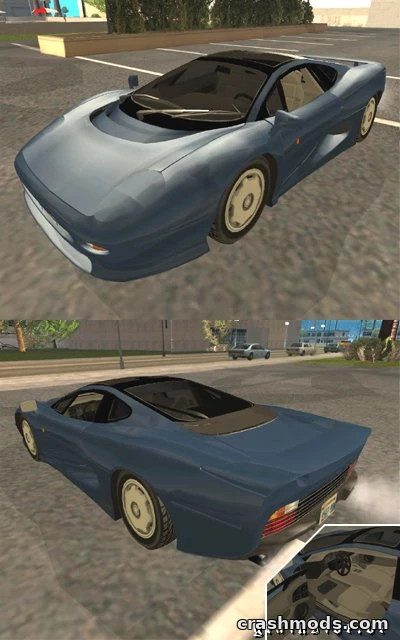 Jaguar XJ220 – British Supercar GTA San Andreas mod screenshot