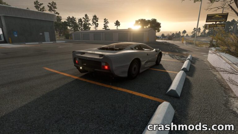 Jaguar XJ220 – Detailed RWD Supercar with Multiple Configs BeamNG.drive mod screenshot