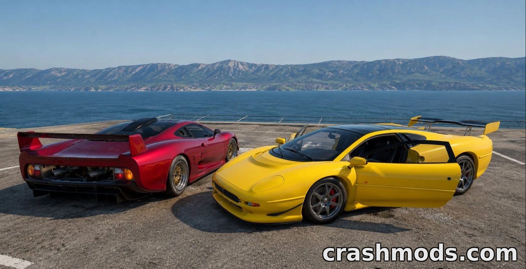 Jaguar XJ220 – Detailed RWD Supercar with Multiple Configs – screenshot 11