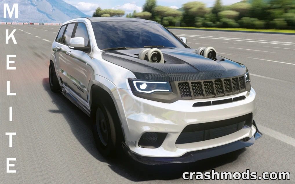 Jeep Grand Cherokee SRT Trackhawk Twin Turbo – Drag Build Assetto Corsa mod screenshot