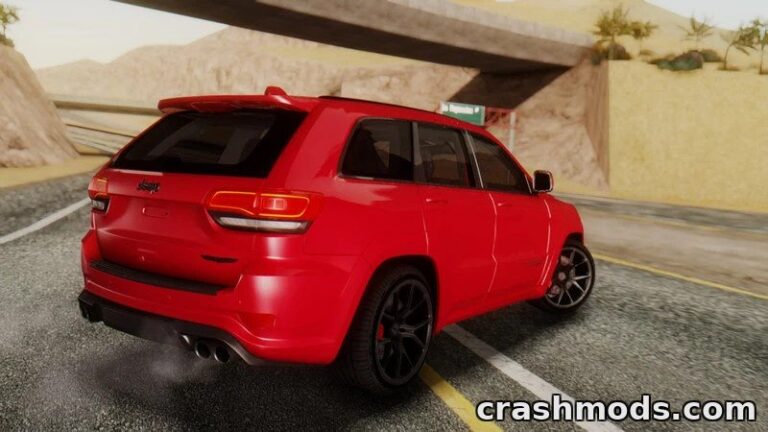 Jeep SRT8 Trackhawk – Detailed SUV with Working Dash GTA San Andreas mod screenshot