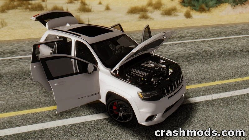 Jeep SRT8 Trackhawk – Detailed SUV with Working Dash – screenshot 3