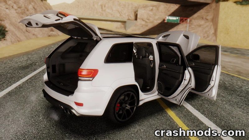 Jeep SRT8 Trackhawk – Detailed SUV with Working Dash – screenshot 4