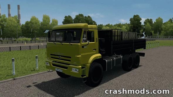 KAMAZ 43118 – 300 hp All-Wheel-Drive Truck City Car Driving mod screenshot