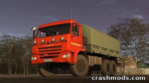 KAMAZ 43118 6×6 – Rugged Russian Truck Add-On City Car Driving mod screenshot