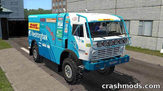 Kamaz 4911 Rally Master – Sports Truck for Rally Fans City Car Driving mod screenshot